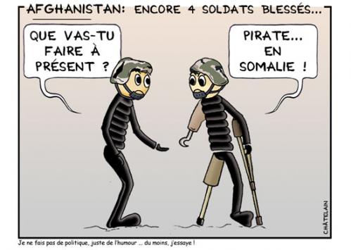 Cartoon: Pirate en somalie (medium) by chatelain tagged pirate,humour