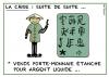 Cartoon: la crise (small) by chatelain tagged humour