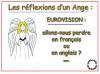 Cartoon: LES REFLEXIONS D UN ANGE (small) by chatelain tagged humour,eurovision,