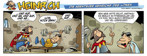 Cartoon: Heinrich der Löwe (medium) by Abonaut tagged comic,heinrich,löwe,valentinelli,tbm,papertown,abovalley,zeitung,zeitungsmarketing,lesermarketing,braunschweig,comicstrip