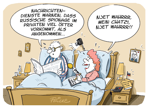 Russische Spionage