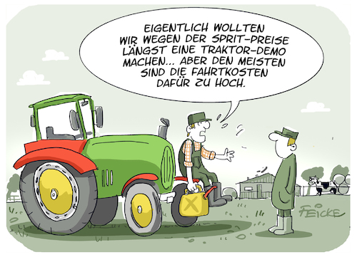 Traktor dieselpreis