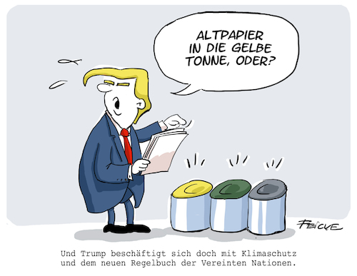 Cartoon: Trump und Regelbuch (medium) by FEICKE tagged klima,schutz,un,vereinte,nationen,umwelt,kattowitz,trump,usa,amerika,klima,schutz,un,vereinte,nationen,umwelt,kattowitz,trump,usa,amerika