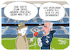 Cartoon: HSV - Tim Walter zum KSC-Spiel (small) by FEICKE tagged hamburg,bundesliga,zwei,vfb,stuttgart,verein,hsv,sportverein,fussball,fußball,dfl,dfb,aufstieg,relegation