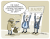 Cartoon: Marktglaube (small) by FEICKE tagged bank,krise,vertrauen,glaube,sparkasse,finanzen