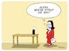 Cartoon: Nahles Sinnfrage (small) by FEICKE tagged spd,sozialdemokrat,nahles,partei,umfrage,wahl,absturz,alexa,sinn