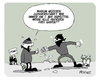 Cartoon: Tag der Arbeit (small) by FEICKE tagged erster,mai,demo,krawalle,schwarzer,block,arbeitnehmer,schutz