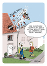 Cartoon: Treppenlift (small) by FEICKE tagged lift,alter,senior,rentner,pflege
