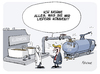 Cartoon: Trump im Endkampf (small) by FEICKE tagged trump,usa,amerika,wahl,2016,niveau,skandal