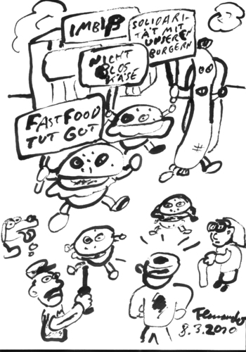 Cartoon: Burgerinitiative (medium) by Fernando tagged burger,politik,bürger