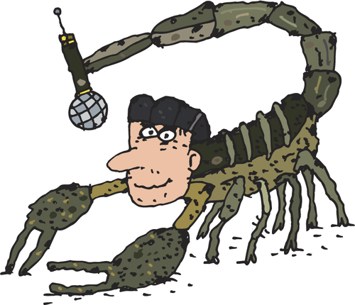 Cartoon: Scorpions (medium) by Sergei Belozerov tagged rock,meine,klaus,scorpions,music