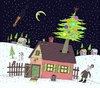 Cartoon: happy new year (small) by Sergei Belozerov tagged new year christmas