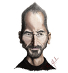 Cartoon: Steve Jobs (small) by ArjunManohar tagged steve,jobs,apple,celebrity,technology,iphone