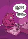 Cartoon: Monsterschreck (small) by mil tagged monster,kind,angst,mil