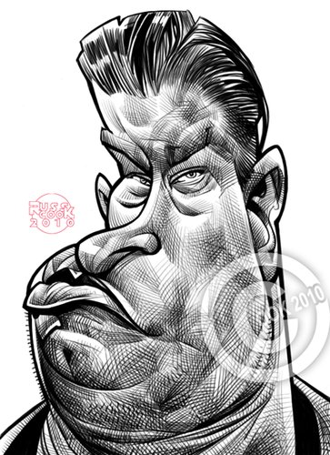 Cartoon: Stephen Baldwin (medium) by Russ Cook tagged photoshop,cintiq,wacom,sketch,pencil,illustration,cook,russ,caricatures,caricature,american,america,suspects,usual,movies,celebrities,famous,brother,big,celebrity,hollywood,star,actor,baldwin,stephen
