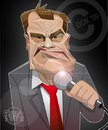 Cartoon: Jack Dee (small) by Russ Cook tagged jack dee comedy comedian england english stand up celebrity famous russ cook caricature vector digital computer art illustration zeichnung