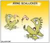 Cartoon: Arme Schlucker (small) by Toonmix tagged arme schlucker