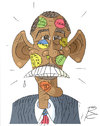 Cartoon: obamorrhagic fever (small) by Sergey Repiov tagged obama,fever,ukraine,iraq,livia,fergyuson,afganistan,syria,guantanamo