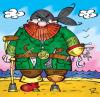 Cartoon: the pirate (small) by Sergey Repiov tagged cartoon,humor
