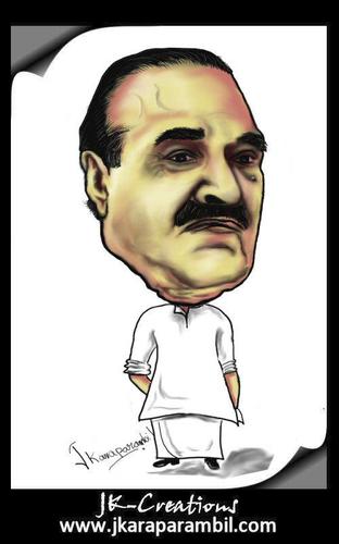 Cartoon: Caricature of KM Mani (medium) by jkaraparambil tagged mani,keral,congress,group,malayalam