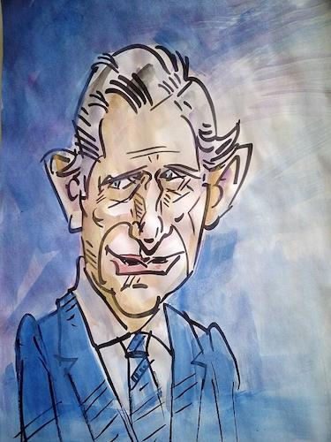 Cartoon: Prince Charles (medium) by kolle tagged pronce,charles,uk,england
