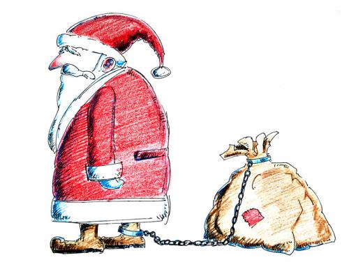 Cartoon: merry x-mas (medium) by neophron tagged christmas