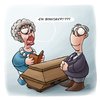 Cartoon: LACHHAFT Cartoon No. 158 (small) by LACHHAFT tagged beerdigung bestattungsinstitut bonusheft cartoon comic lachhaft michael mantel punkte sammeln sarg witze