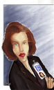 Cartoon: Gillian Anderson (small) by sziwery tagged gillian,anderson