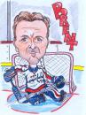 Cartoon: Brent Johnson (small) by PaulN420 tagged nhl,washington,capitals,hockey,brent,johnson