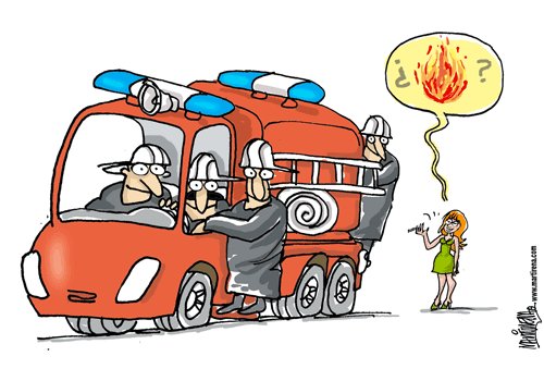 Cartoon: Fuego (medium) by martirena tagged fuego