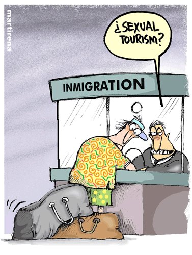 Cartoon: Sexual tourism (medium) by martirena tagged sexual,tourism