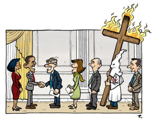 Cartoon: Congratulations to the new Presi (medium) by pe09 tagged barack,obama
