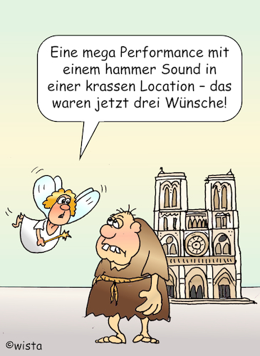 Cartoon: Quasimodo (medium) by wista tagged quasimodo,glöckner,notre,dame,glocken,wünsche,drei,fee,paris,seine,victor,hugo,esmeralda,hexenprozess,musik,location,quasimodo,glöckner,notre,dame,glocken,wünsche,drei,fee,paris,seine,victor,hugo,esmeralda,hexenprozess,musik,location