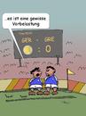 Cartoon: Deutschland Griechenland (small) by wista tagged deutschland,griechenland,fussball,euro,2012,belastung,spiel
