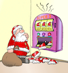 Cartoon: Nikolaus (small) by wista tagged nikolaus,geschenke,advent,weihnachtsmann,sack,spiel,glück,glücksspile,gewinn,nikolausmütze,spielautomat,spielothek,hauptgewinn,geld,geldgewinn