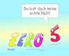 Cartoon: Zero-null (small) by wista tagged rechnen,zahlen,mathematik,zero,absolute,keine,null,loser,verlierer