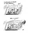 Cartoon: Telefonieren am Steuer (small) by achecht tagged telefon telefonieren handy auto steuer verbot