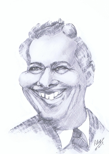 Cartoon: Brian Epstein (medium) by cabap tagged caricatures