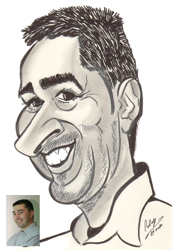 Cartoon: Juanjo (medium) by cabap tagged caricature