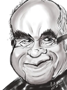 Cartoon: Bob Hoskins (small) by cabap tagged caricatures