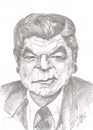 Cartoon: Claude Akins (small) by cabap tagged caricature