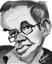 Cartoon: IPAD    Stephen Hawking (small) by cabap tagged caricature,ipad