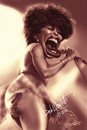 Cartoon: Tina Turner (small) by tobo tagged tina turner caricature music