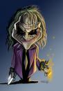 Cartoon: Joker (small) by Hellder Gonzales tagged joker batman cartoon caricature speed painting animated