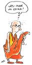 Cartoon: Dalai Lama (small) by ari tagged dalai lama buddhist religion tibet china