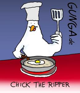 Cartoon: Chick the Ripper (medium) by Gunga tagged chick,the,ripper