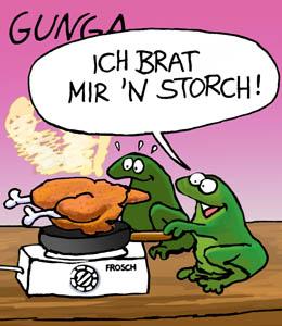 Cartoon: Frösche (medium) by Gunga tagged frösche