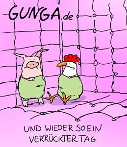 Cartoon: Gummizelle (medium) by Gunga tagged gummizelle