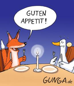 Cartoon: Guten Appetit! (medium) by Gunga tagged guten,appetit