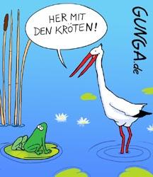 Cartoon: Kröten (medium) by Gunga tagged kröten